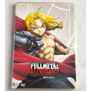 Fullmetal Alchemist Volume 1 DVD The Curse (2004) Funimation Anime w/ Inserts